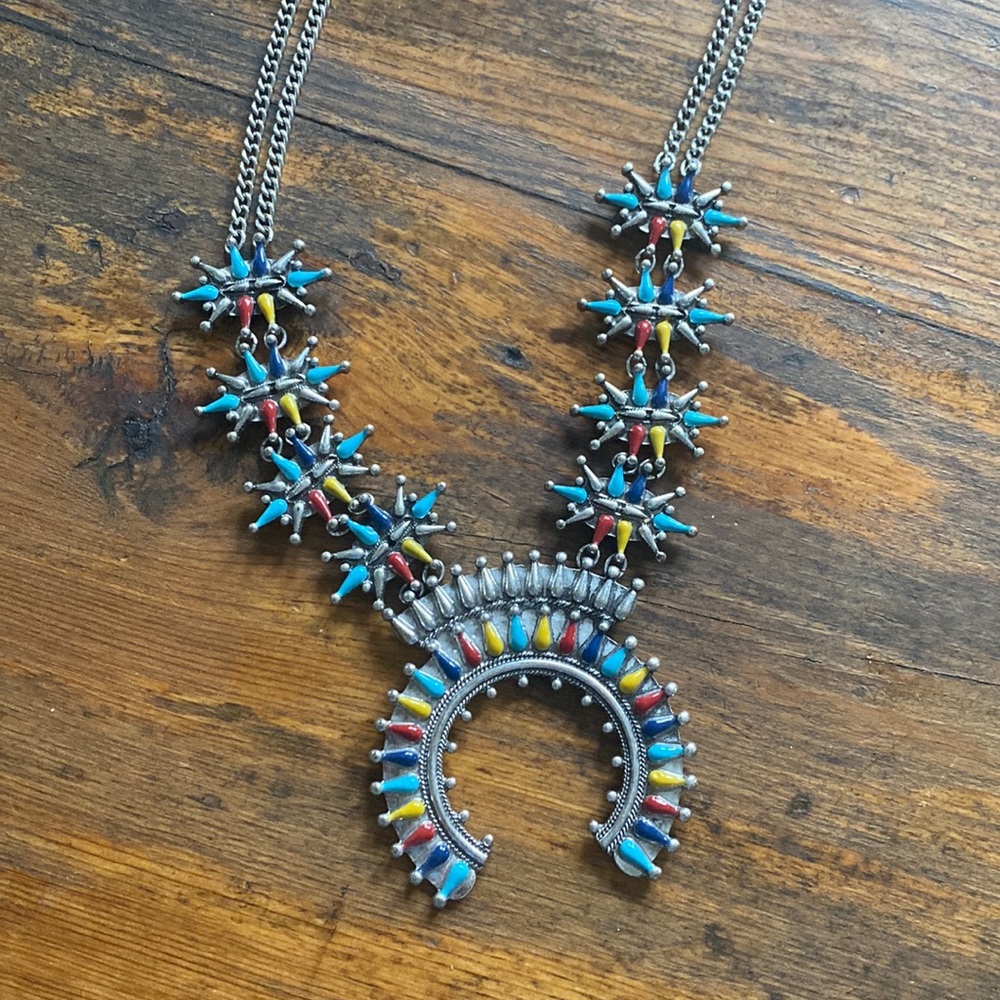 Shyanne Squash Blossom Necklace